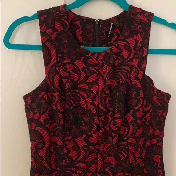 Red and black dress - Picture 2 of 3